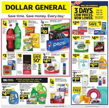 Dollar General Flyer - 07/03/2022 - 07/09/2022.