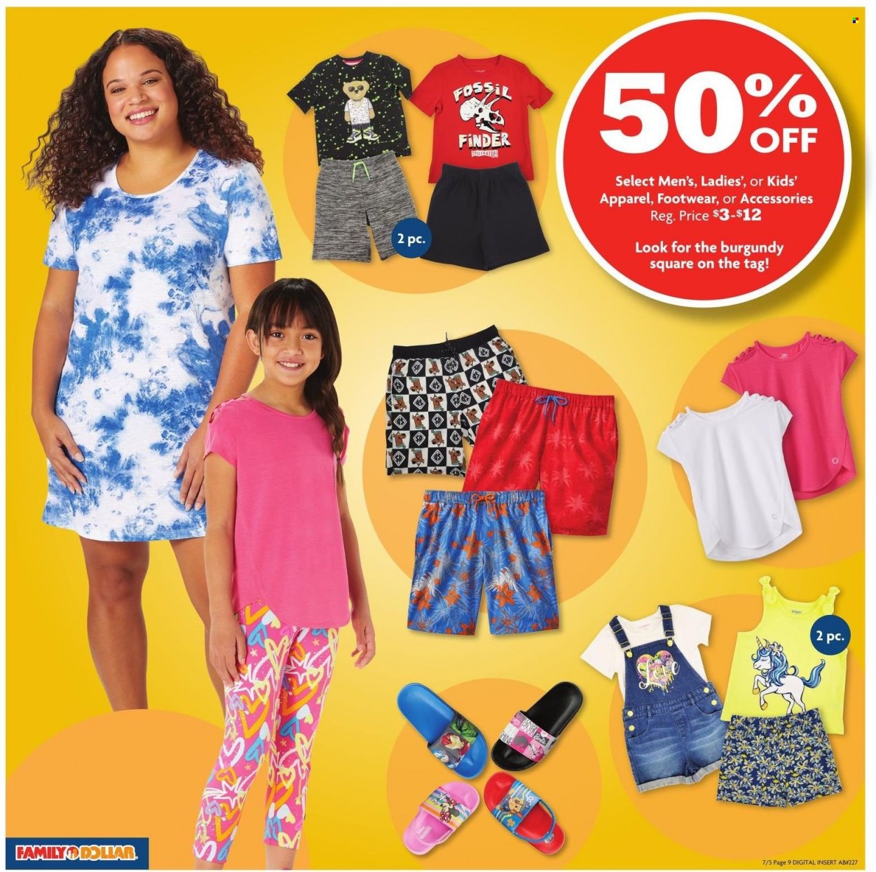 Family Dollar ad - 07/05/2022 - 07/09/2022. Page 9