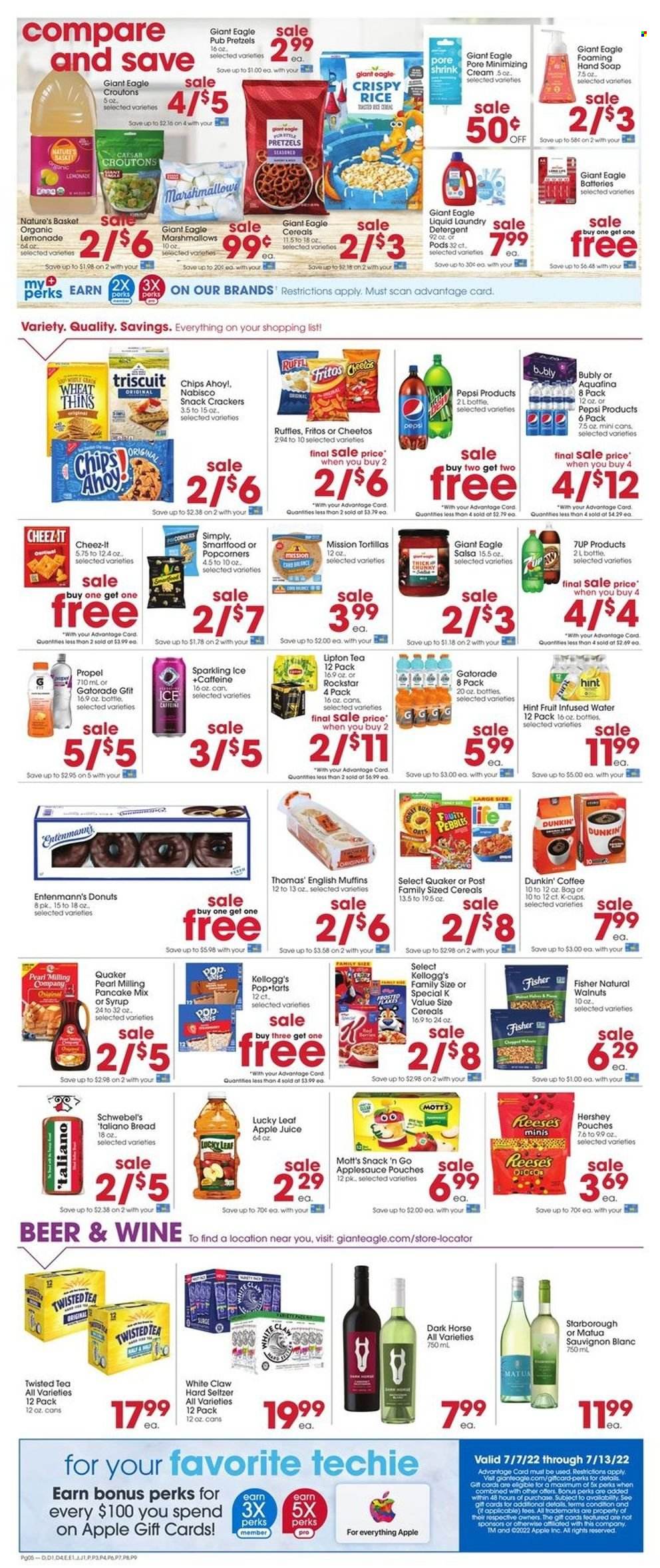 Giant Eagle ad - 07/07/2022 - 07/13/2022. Page 4
