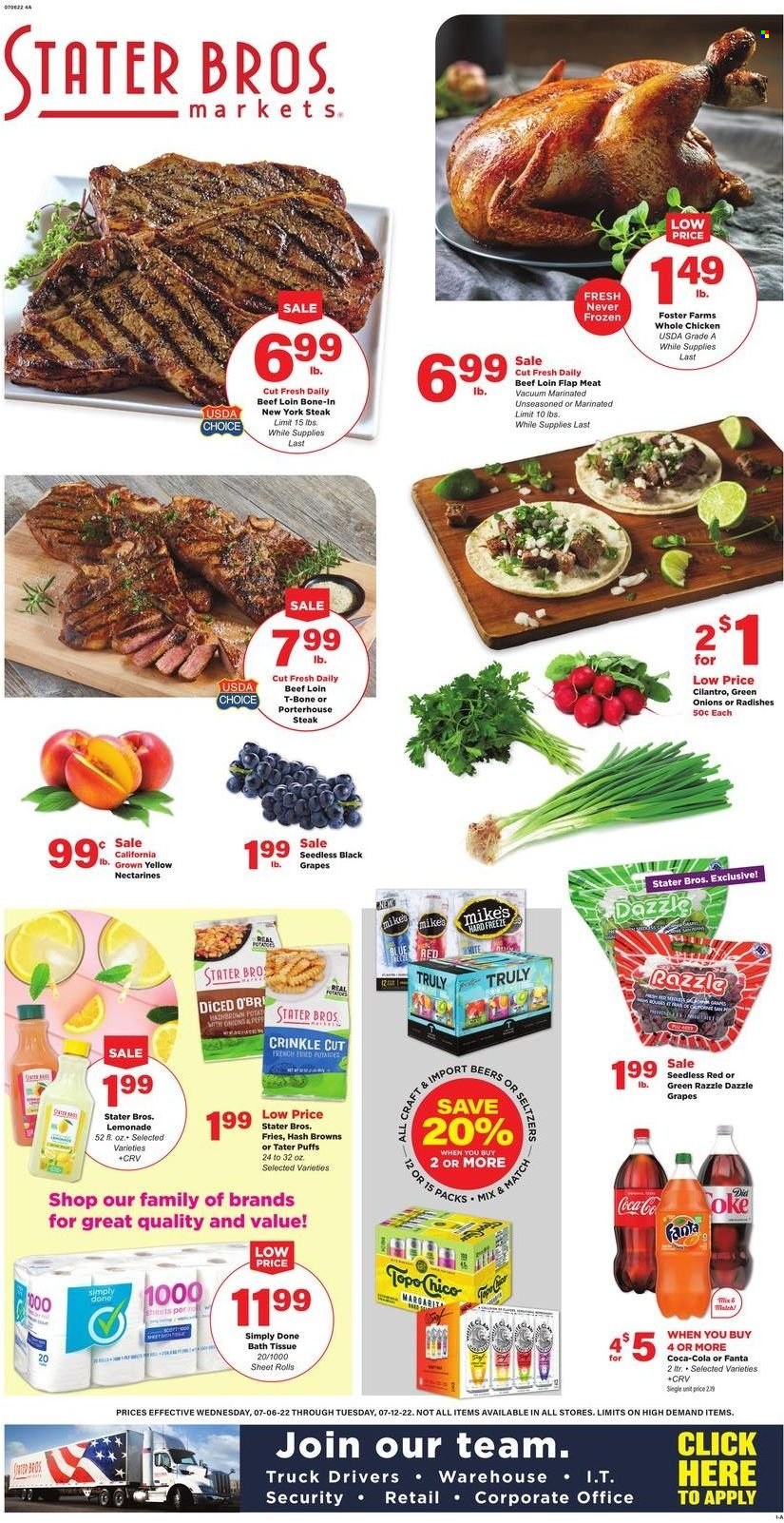 Stater Bros. ad - 07/06/2022 - 07/12/2022. Page 1