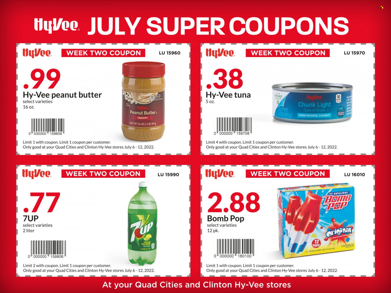 Hy-Vee ad - 07/06/2022 - 07/12/2022. Page 1