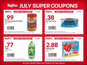 Hy-Vee Flyer - 07/06/2022 - 07/12/2022.