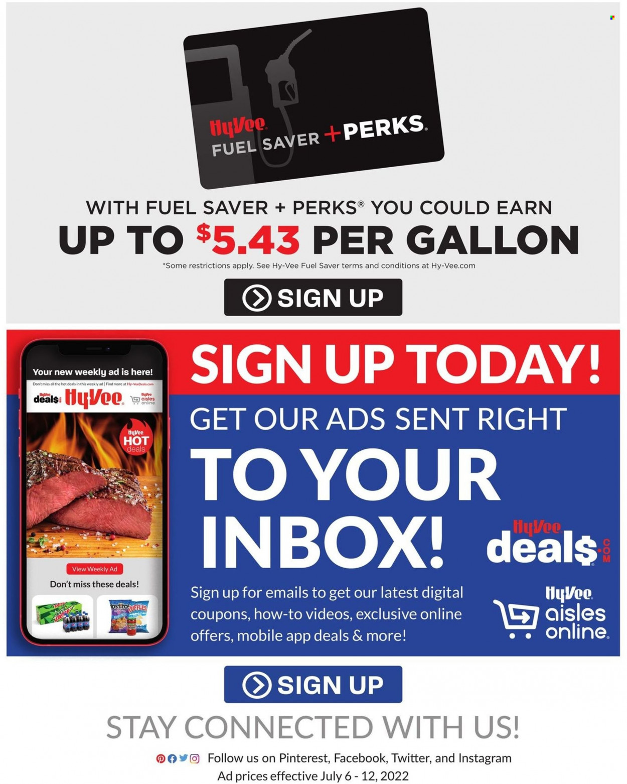 Hy-Vee ad - 07/06/2022 - 07/12/2022. Page 14