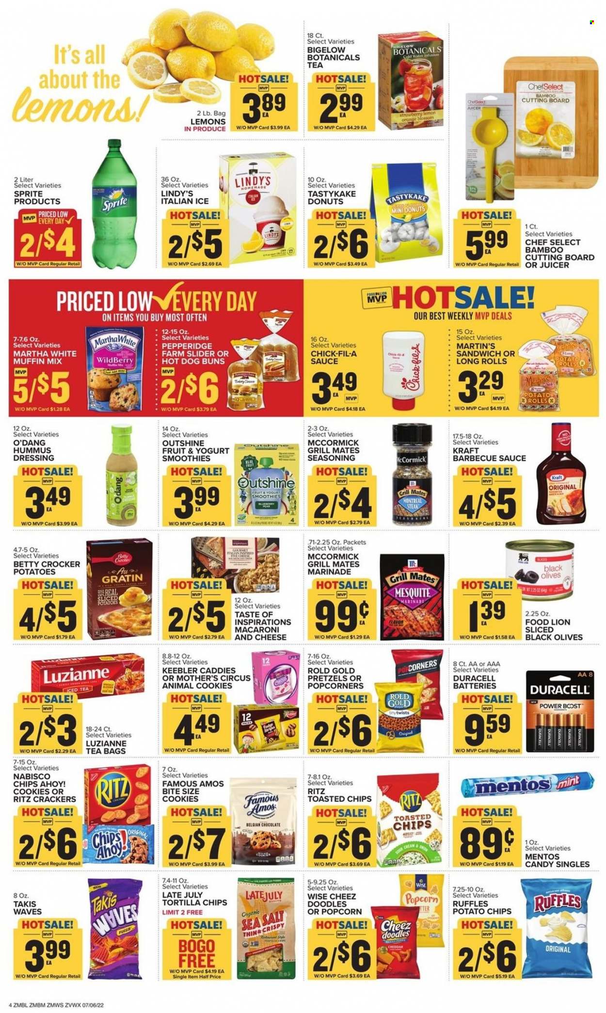 Food Lion ad - 07/06/2022 - 07/12/2022. Page 4