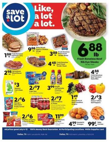 Save a Lot Flyer - 07/06/2022 - 07/12/2022.