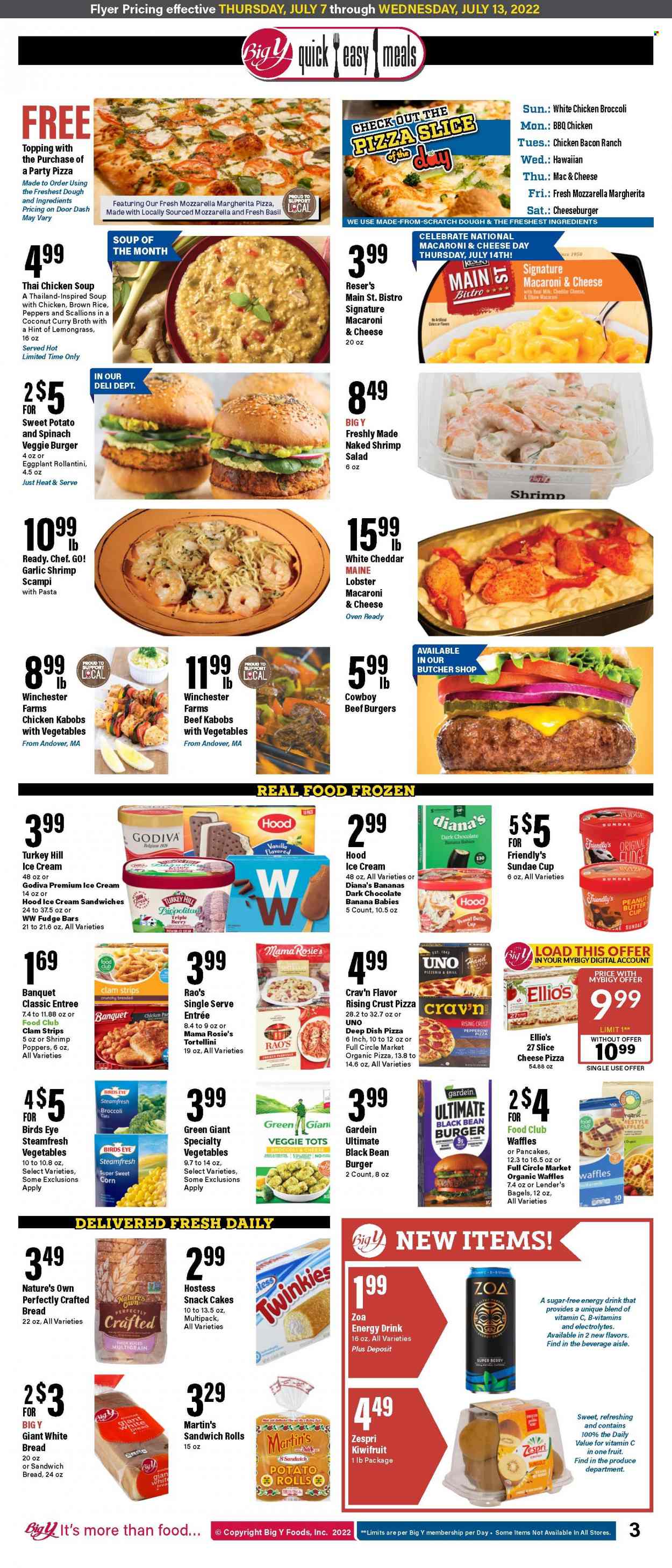 Big Y ad - 07/07/2022 - 07/13/2022. Page 3