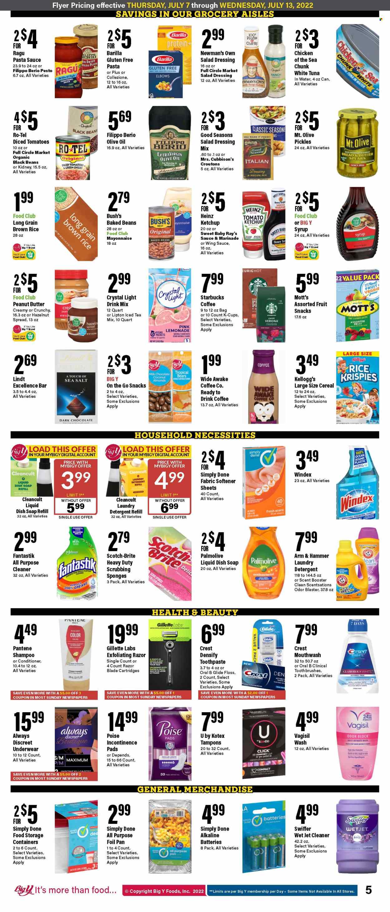 Big Y ad - 07/07/2022 - 07/13/2022. Page 5