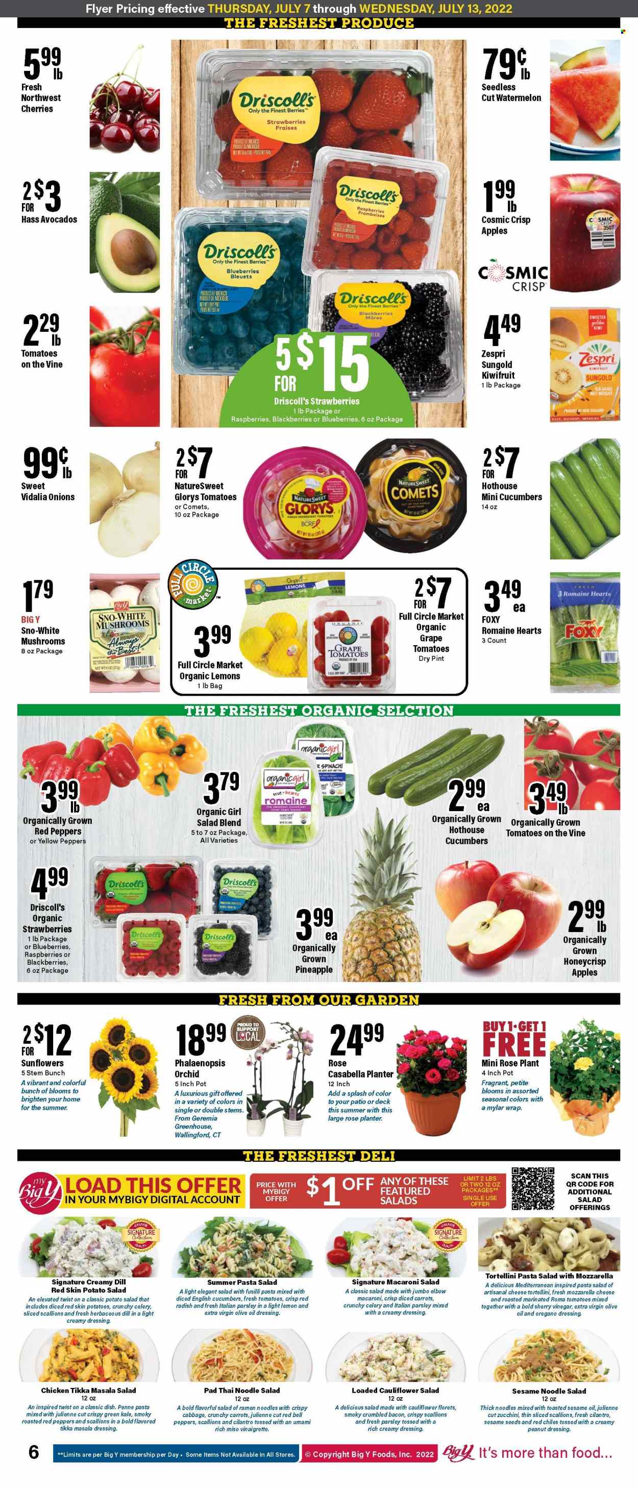 Big Y ad - 07/07/2022 - 07/13/2022. Page 6