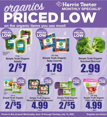 Harris Teeter Flyer - 06/15/2022 - 07/12/2022.