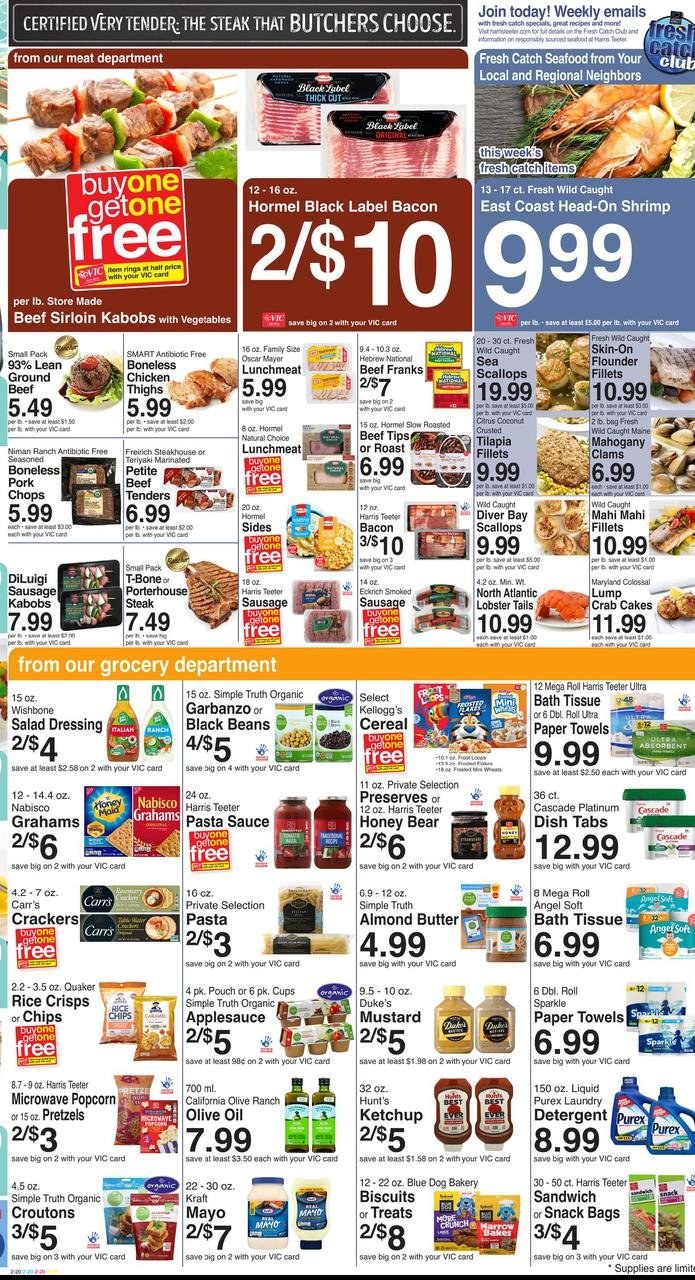 Harris Teeter ad - 07/06/2022 - 07/12/2022. Page 2