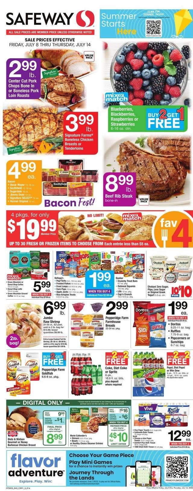 Safeway ad - 07/08/2022 - 07/14/2022. Page 1