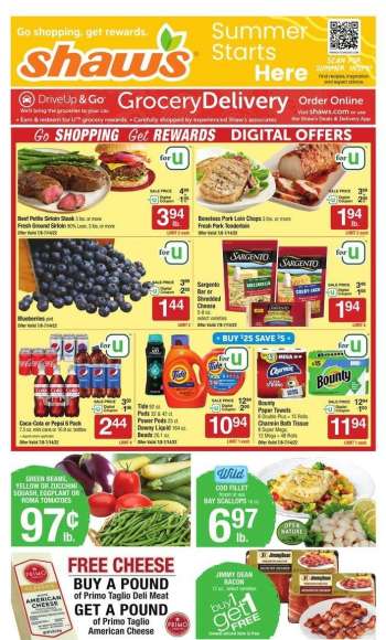 Shaw’s Flyer - 07/08/2022 - 07/14/2022.