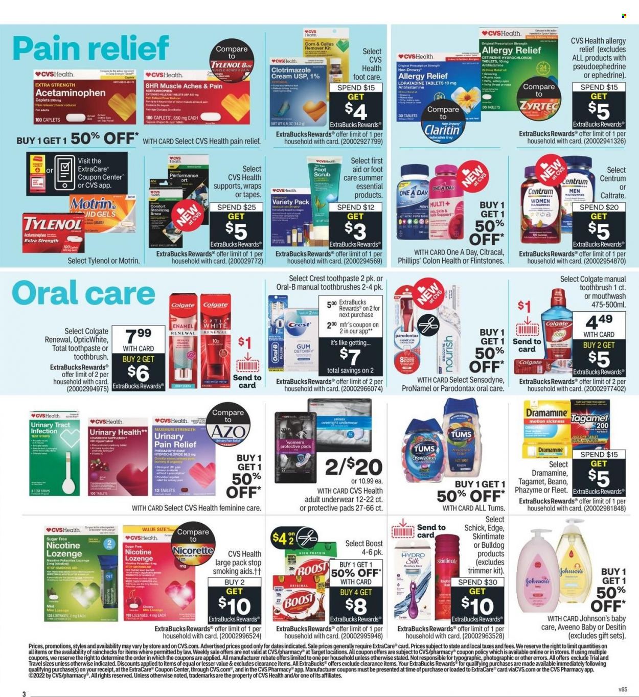 CVS Pharmacy ad - 07/10/2022 - 07/16/2022. Page 4