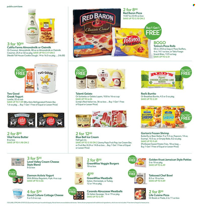 Publix ad - 07/07/2022 - 07/13/2022. Page 12
