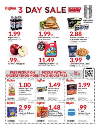 Hy-Vee Flyer - 07/08/2022 - 07/10/2022.