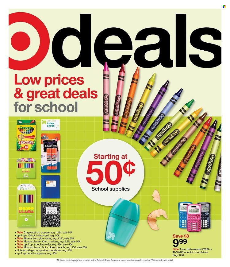 Target ad - 07/10/2022 - 07/16/2022. Page 1