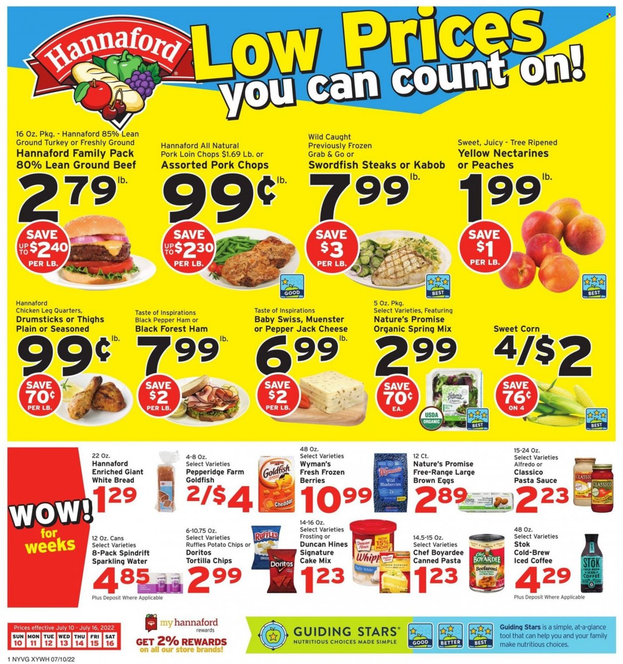 Hannaford ad - 07/10/2022 - 07/16/2022. Page 1