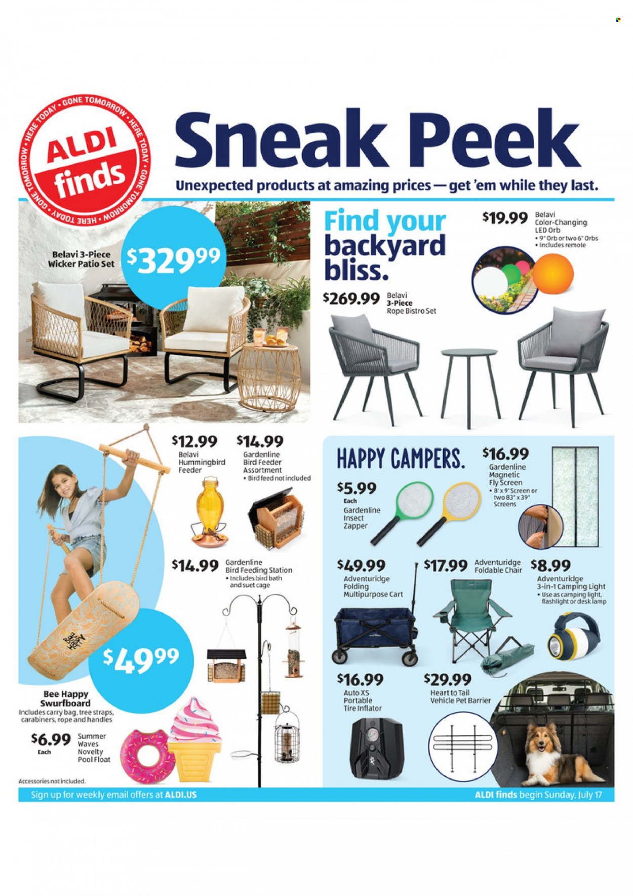 ALDI ad - 07/17/2022 - 07/23/2022. Page 1