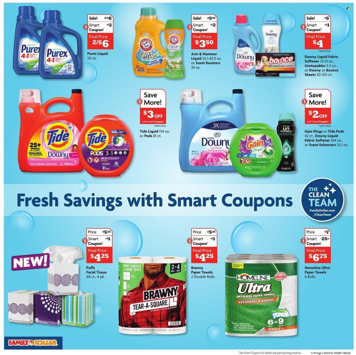 Family Dollar ad - 07/10/2022 - 07/16/2022. Page 2