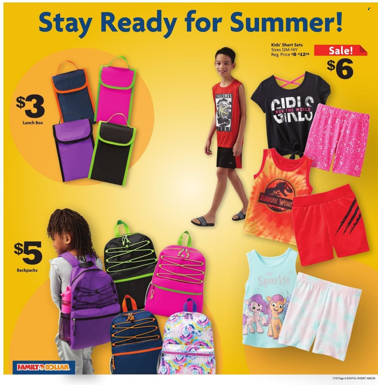 Family Dollar ad - 07/10/2022 - 07/16/2022. Page 7