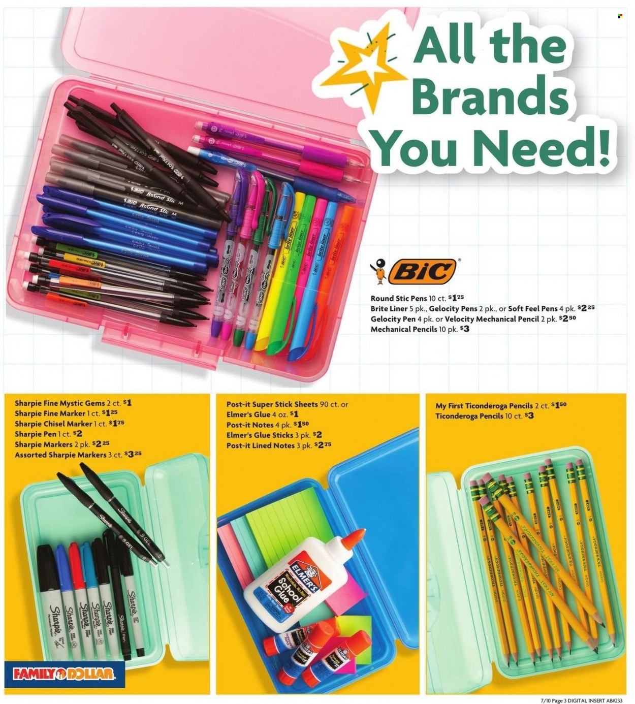 Family Dollar ad - 07/10/2022 - 08/13/2022. Page 3
