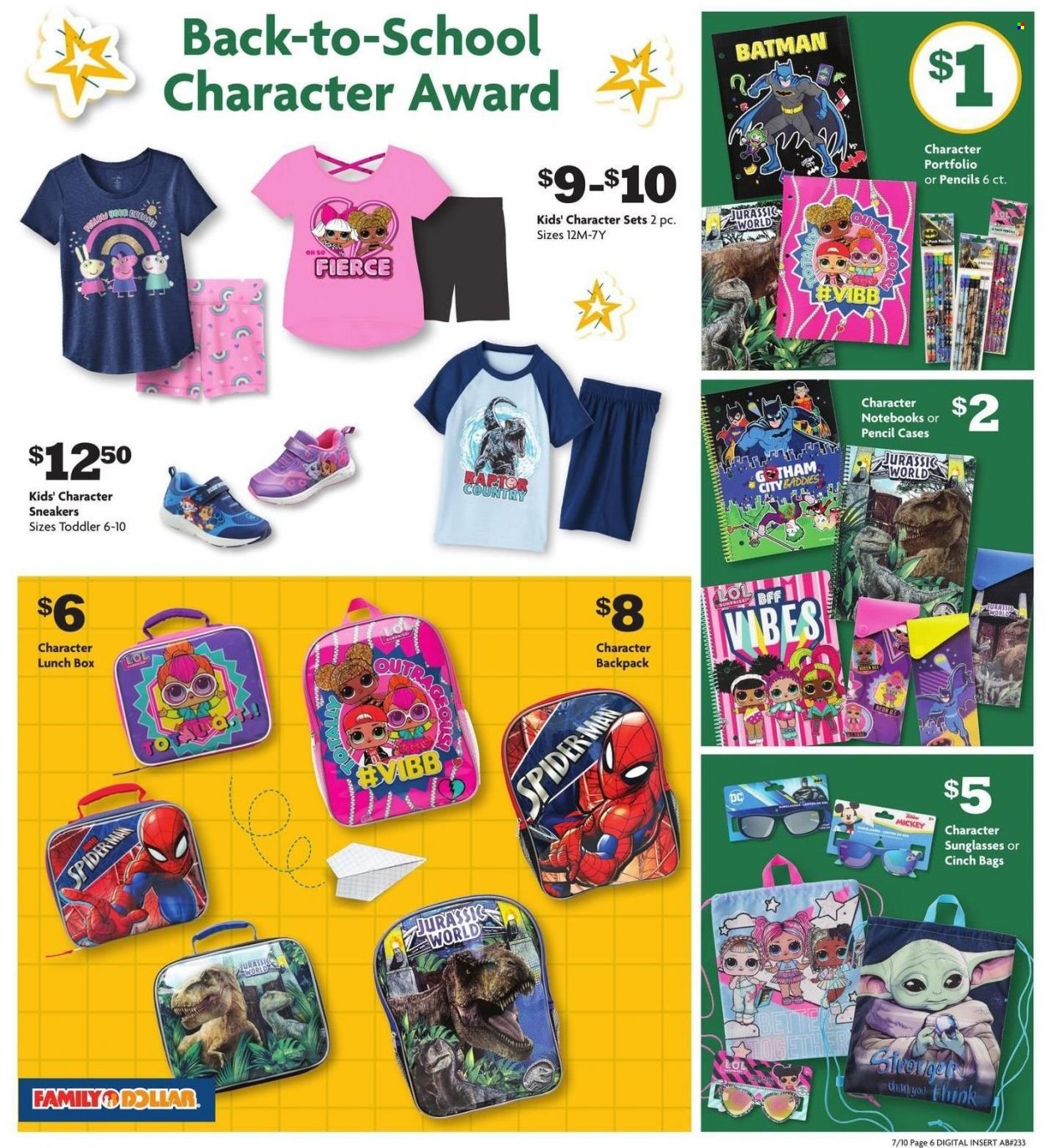 Family Dollar ad - 07/10/2022 - 08/13/2022. Page 6