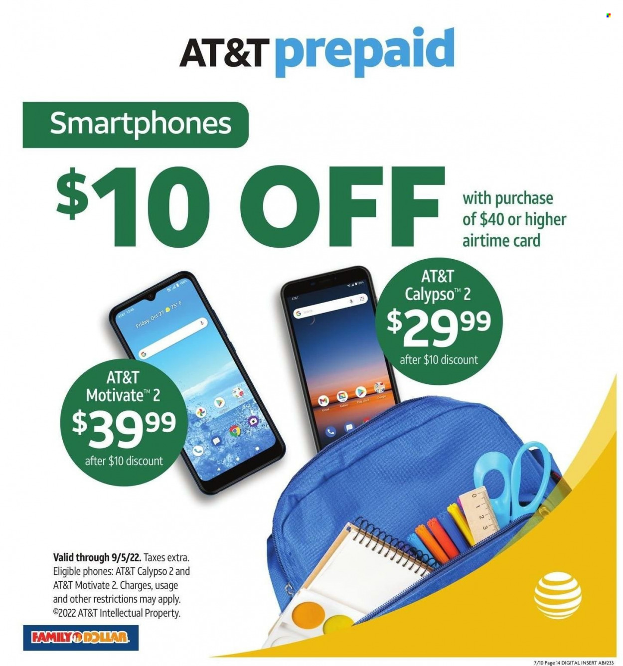 Family Dollar ad - 07/10/2022 - 08/13/2022. Page 14