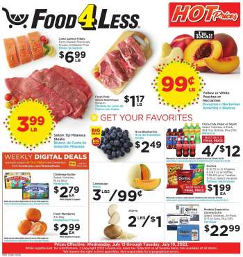 Food 4 Less Flyer - 07/13/2022 - 07/19/2022.
