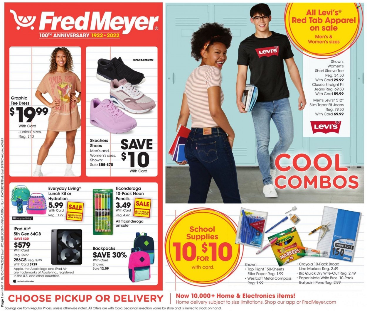 Fred Meyer ad - 07/13/2022 - 07/19/2022. Page 1