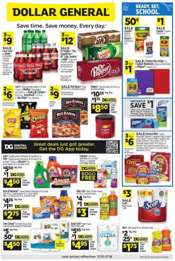 Dollar General Flyer - 07/10/2022 - 07/16/2022.