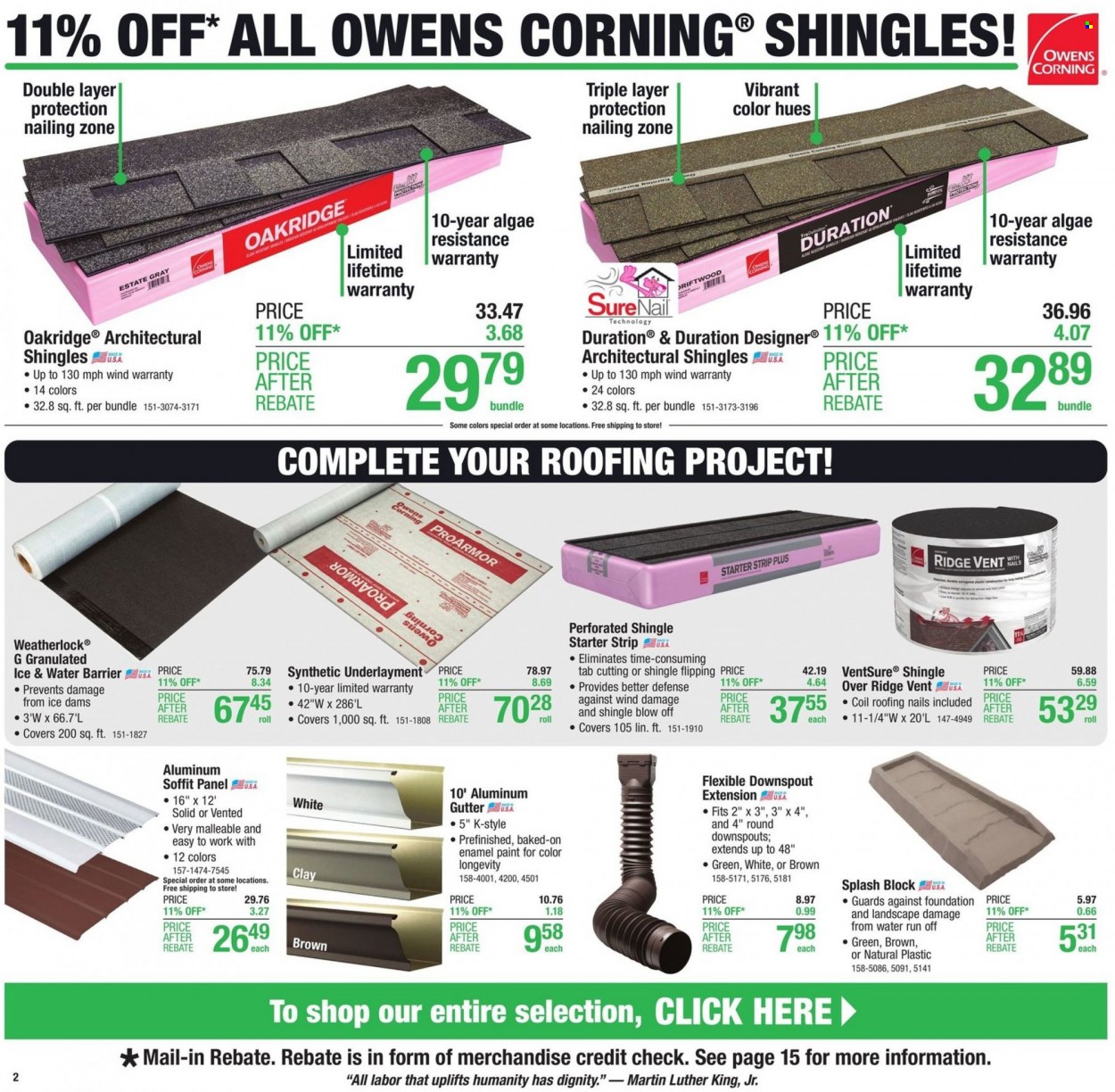 Menards ad - 07/14/2022 - 07/24/2022. Page 2