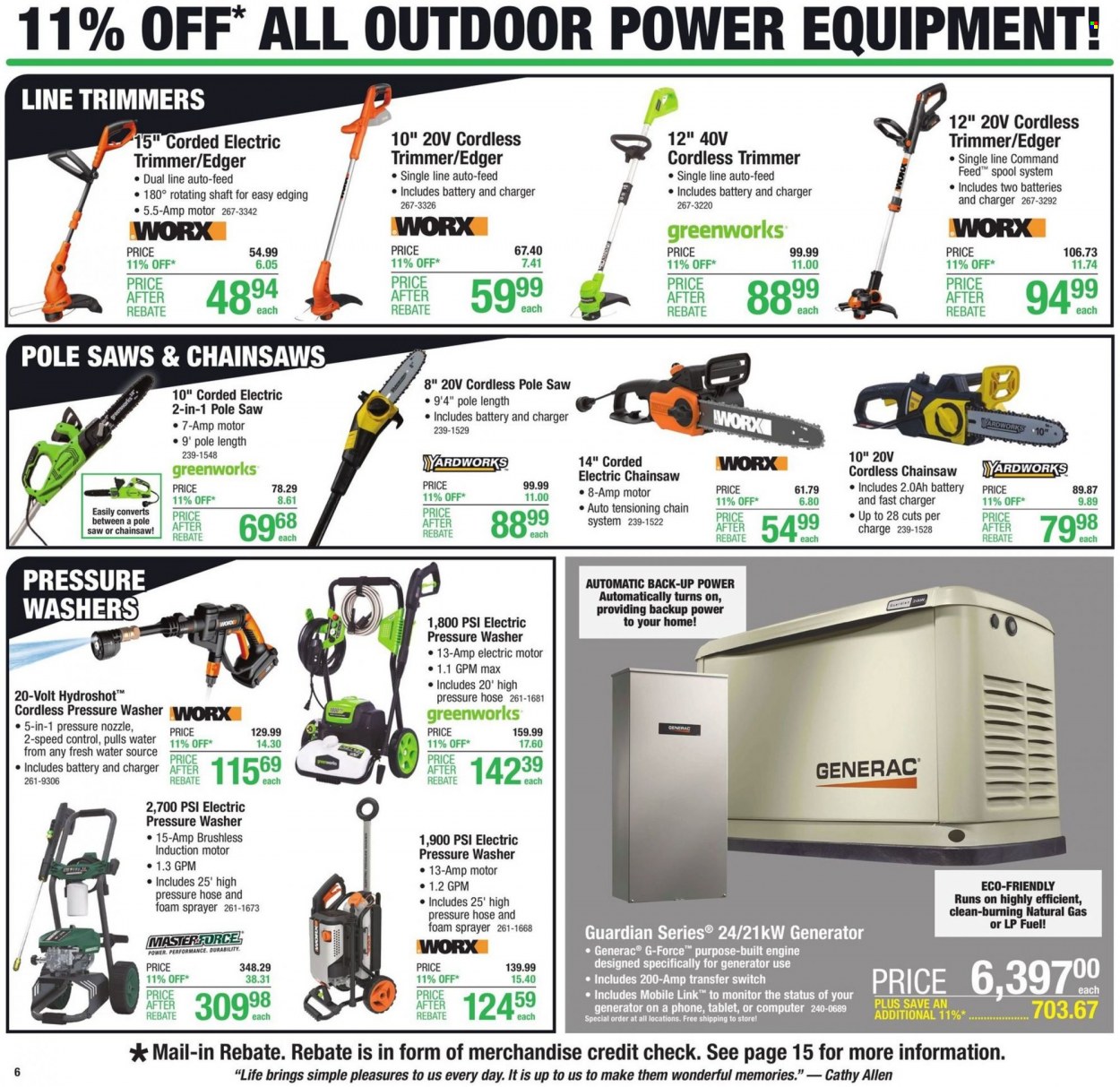 Menards ad - 07/14/2022 - 07/24/2022. Page 7