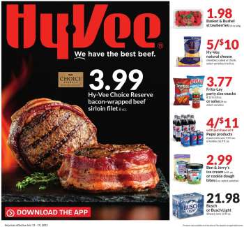 Hy-Vee Flyer - 07/13/2022 - 07/19/2022.