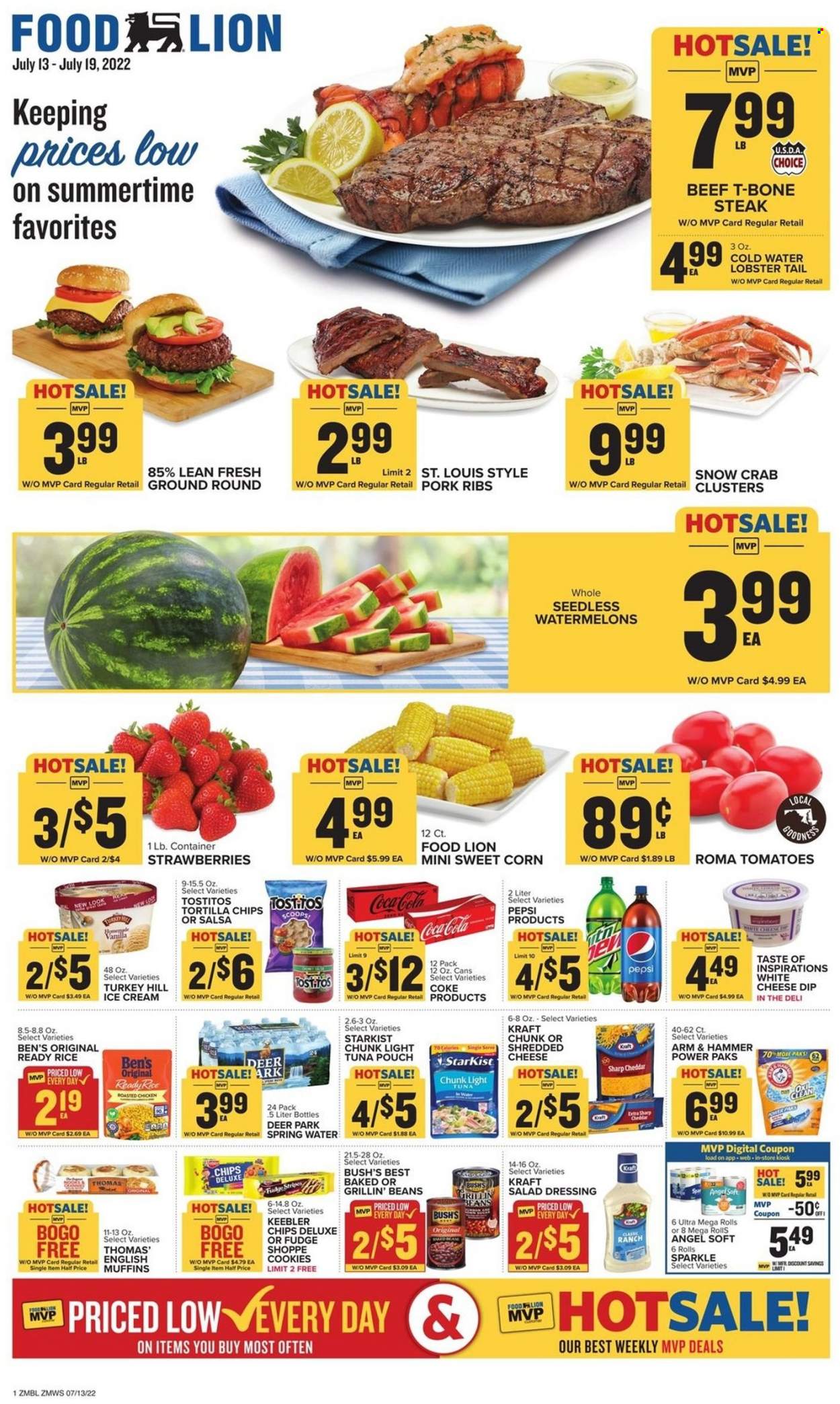 Food Lion ad - 07/13/2022 - 07/19/2022. Page 1