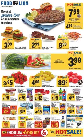 Food Lion Flyer - 07/13/2022 - 07/19/2022.