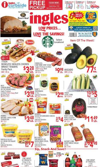 Ingles Flyer - 07/13/2022 - 07/19/2022.