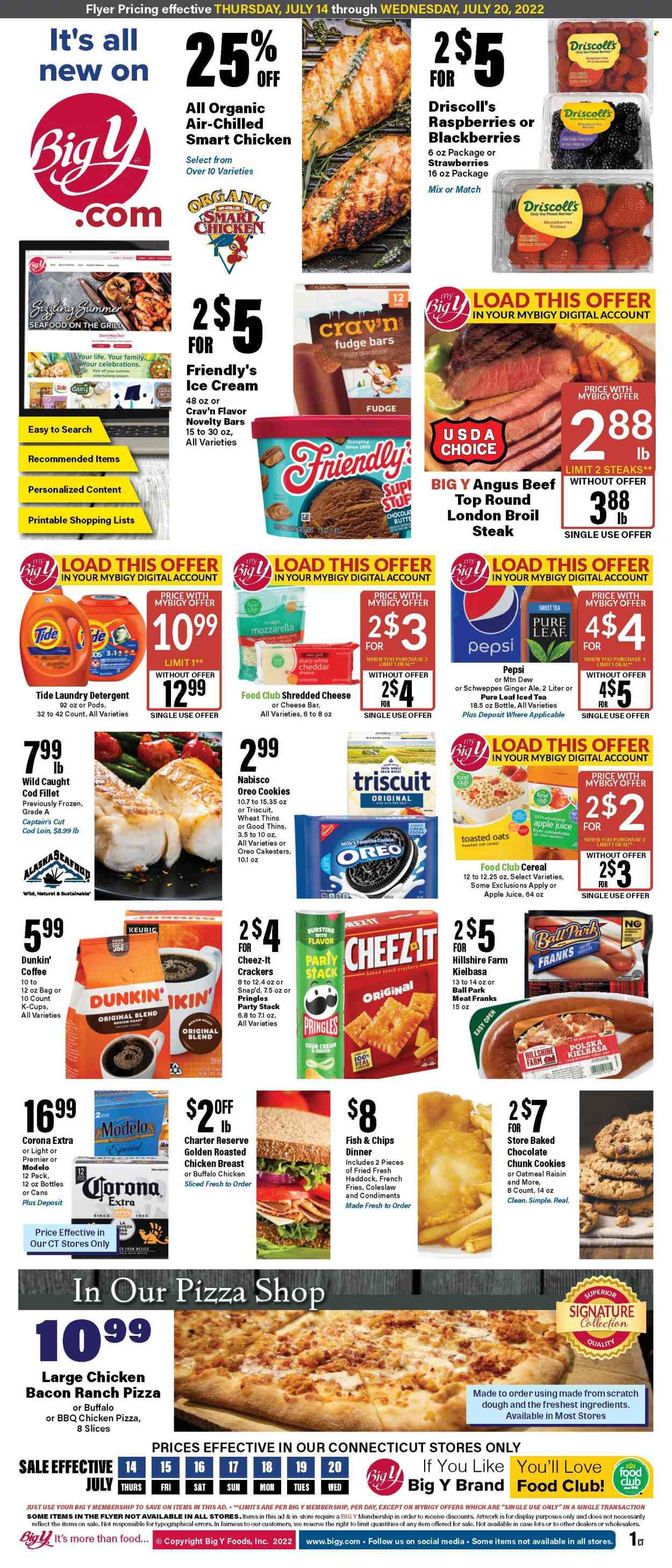 Big Y ad - 07/14/2022 - 07/20/2022. Page 1