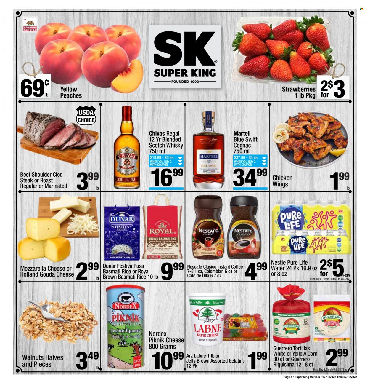 Super King Markets ad - 07/13/2022 - 07/19/2022. Page 1