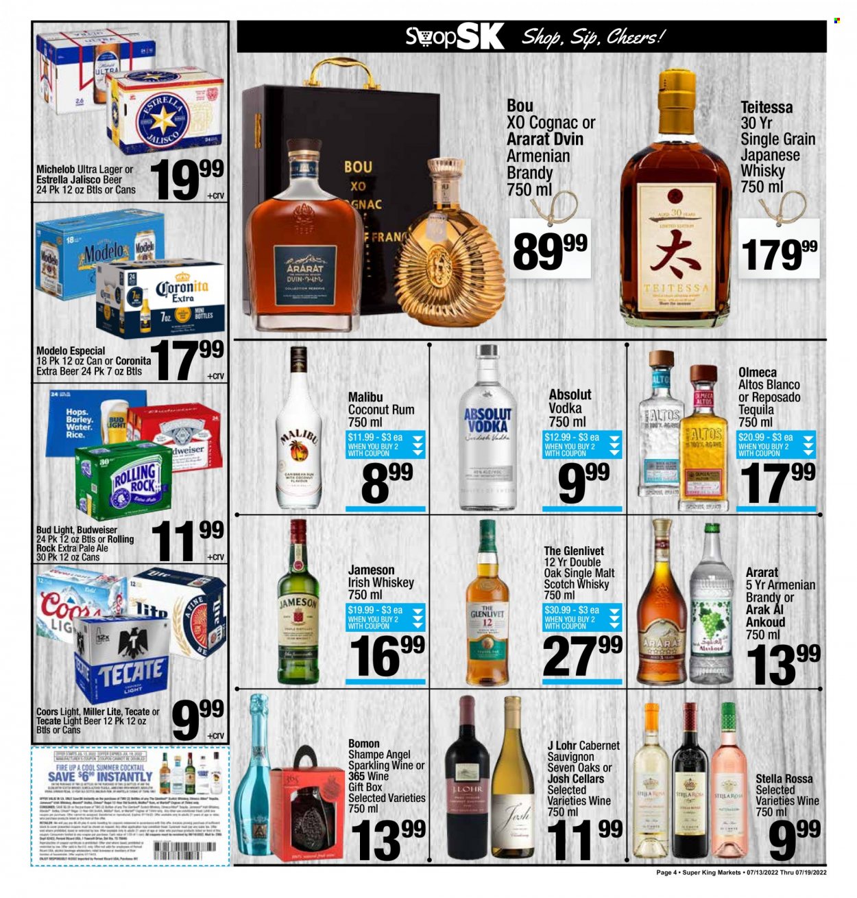 Super King Markets ad - 07/13/2022 - 07/19/2022. Page 4