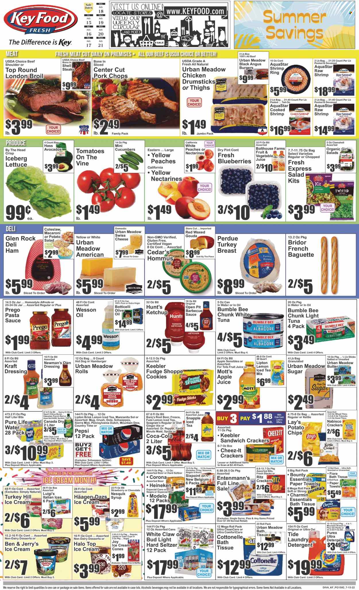 Key Food ad - 07/15/2022 - 07/21/2022. Page 1