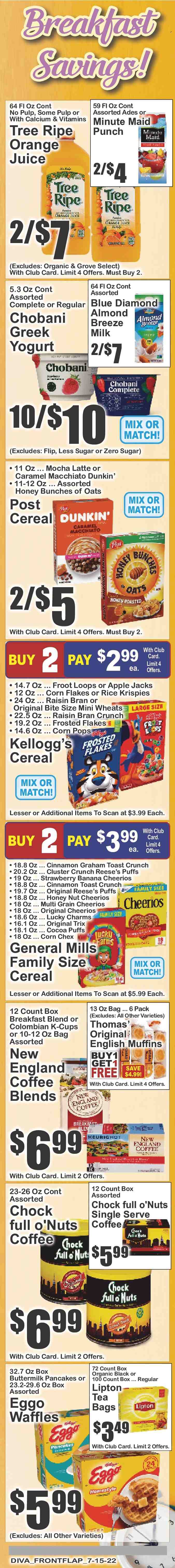 Key Food ad - 07/15/2022 - 07/21/2022. Page 7