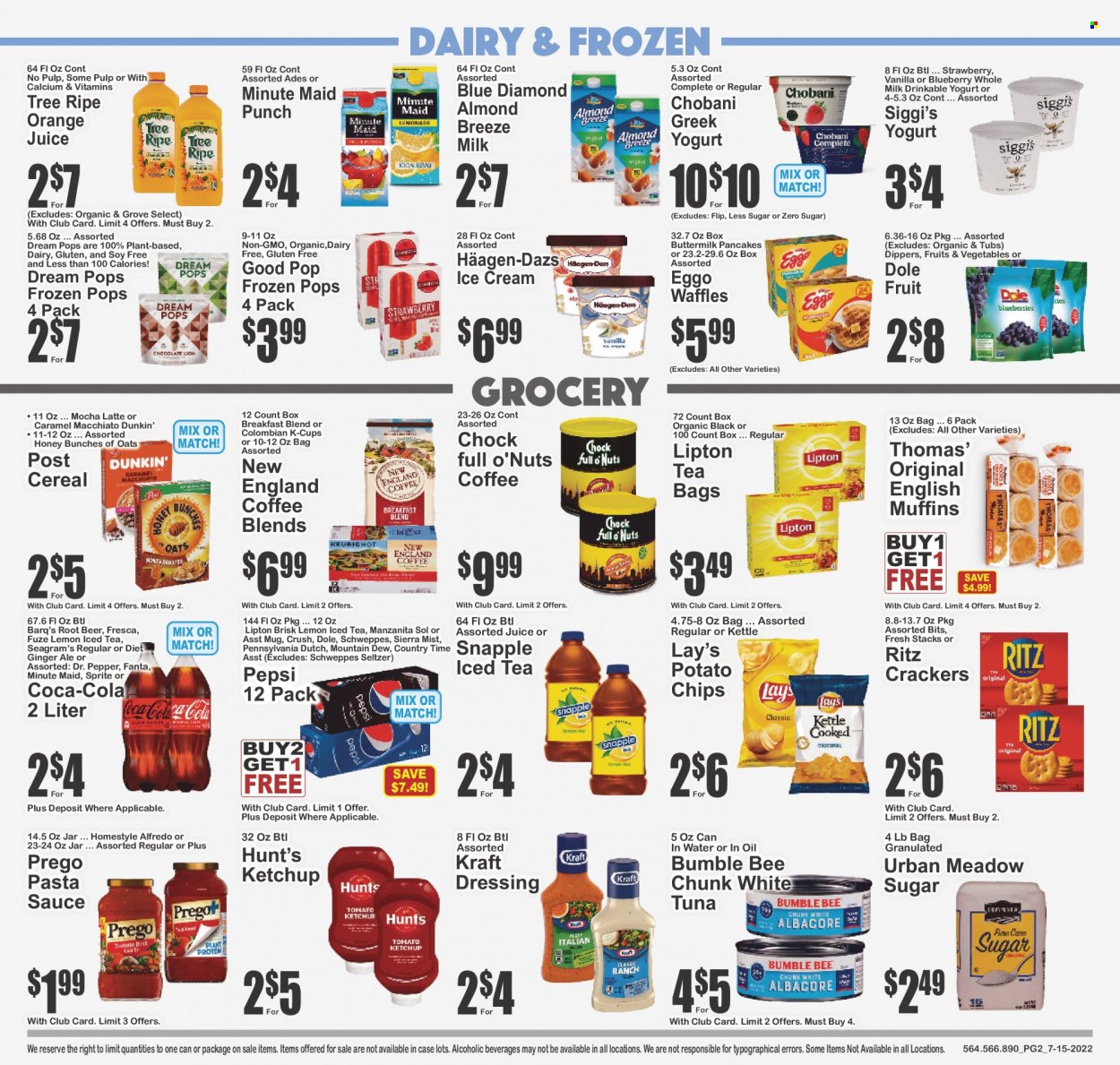 Key Food ad - 07/15/2022 - 07/21/2022. Page 2