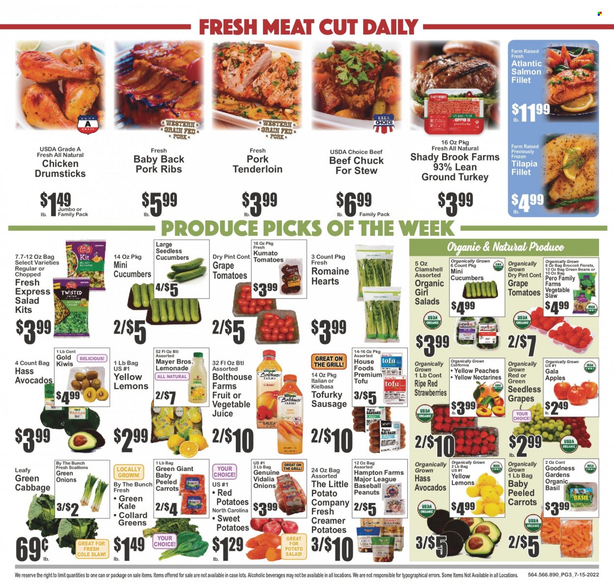 Key Food ad - 07/15/2022 - 07/21/2022. Page 3