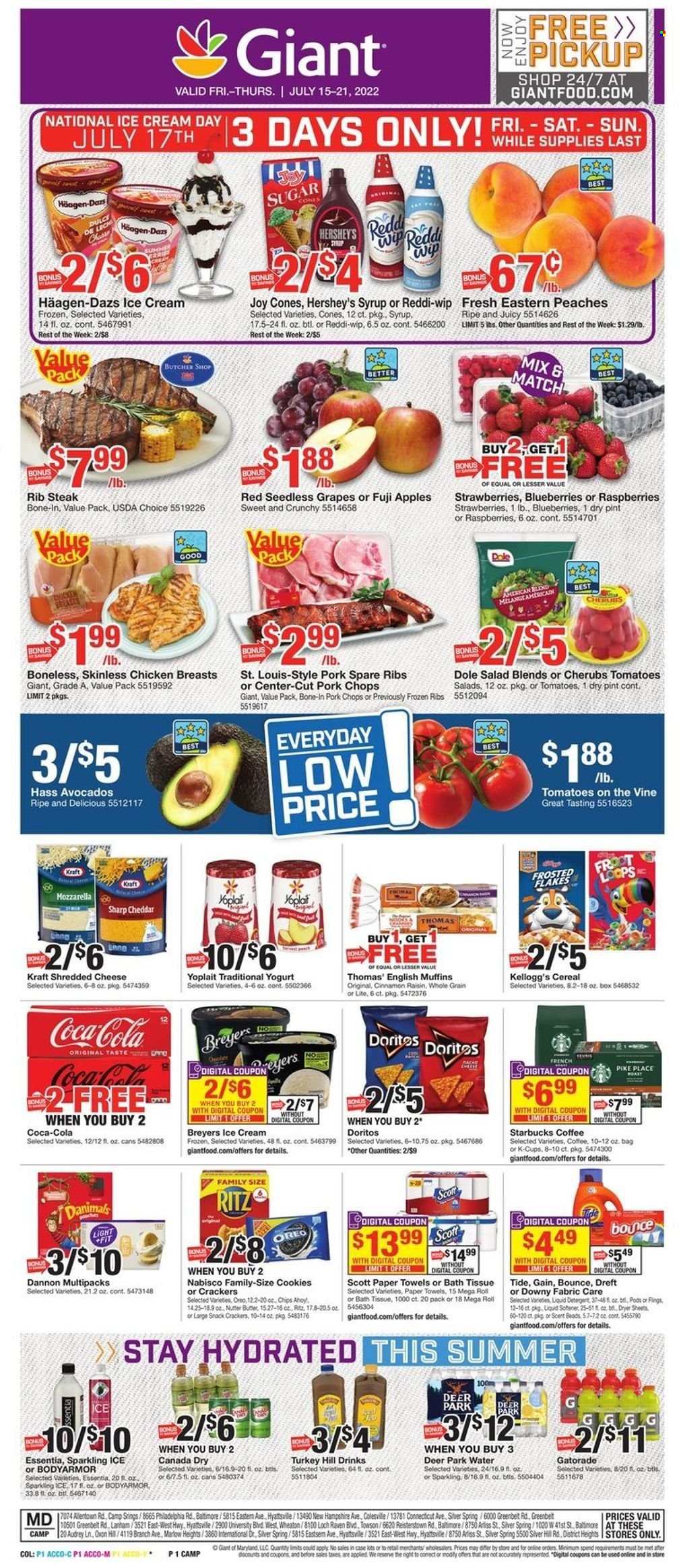 Giant Food ad - 07/15/2022 - 07/21/2022. Page 1