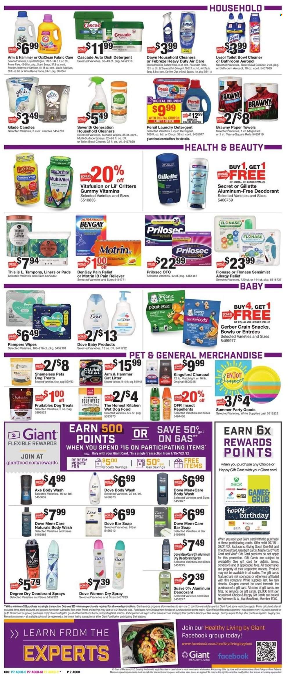 Giant Food ad - 07/15/2022 - 07/21/2022. Page 7