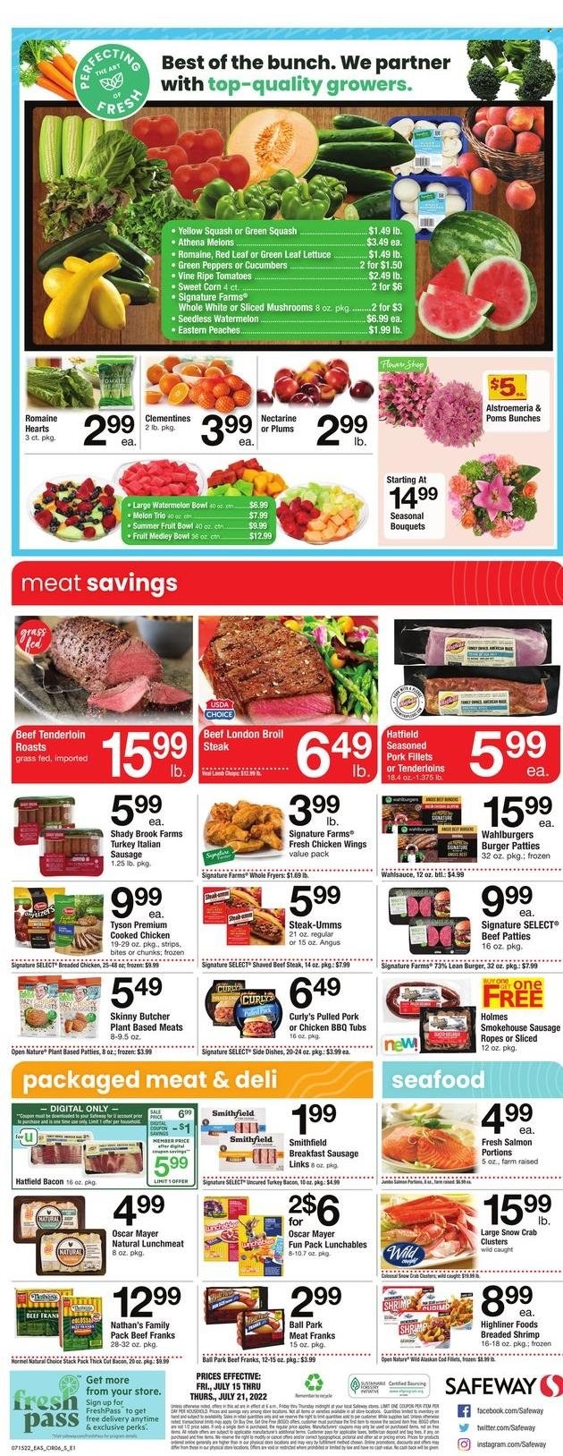 Safeway ad - 07/15/2022 - 07/21/2022. Page 7