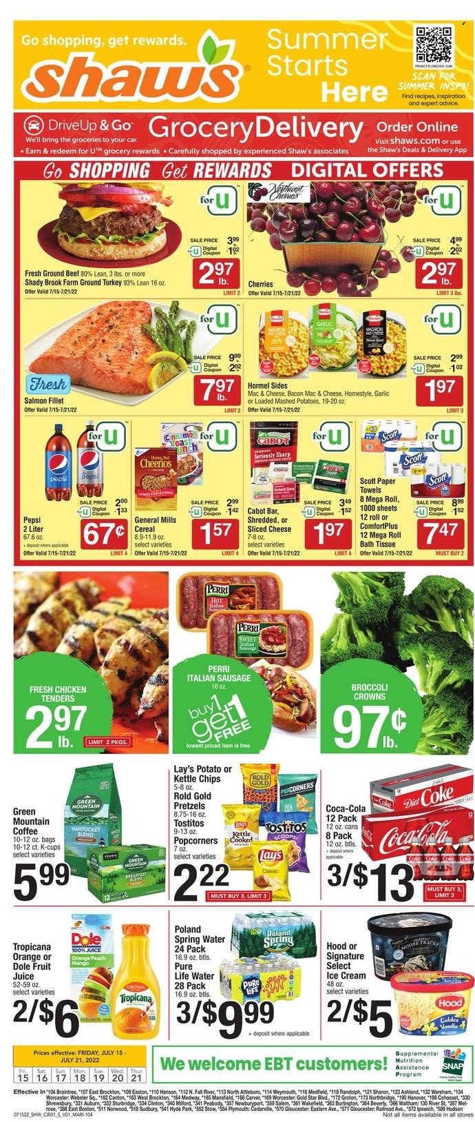 Shaw’s ad - 07/15/2022 - 07/21/2022. Page 1