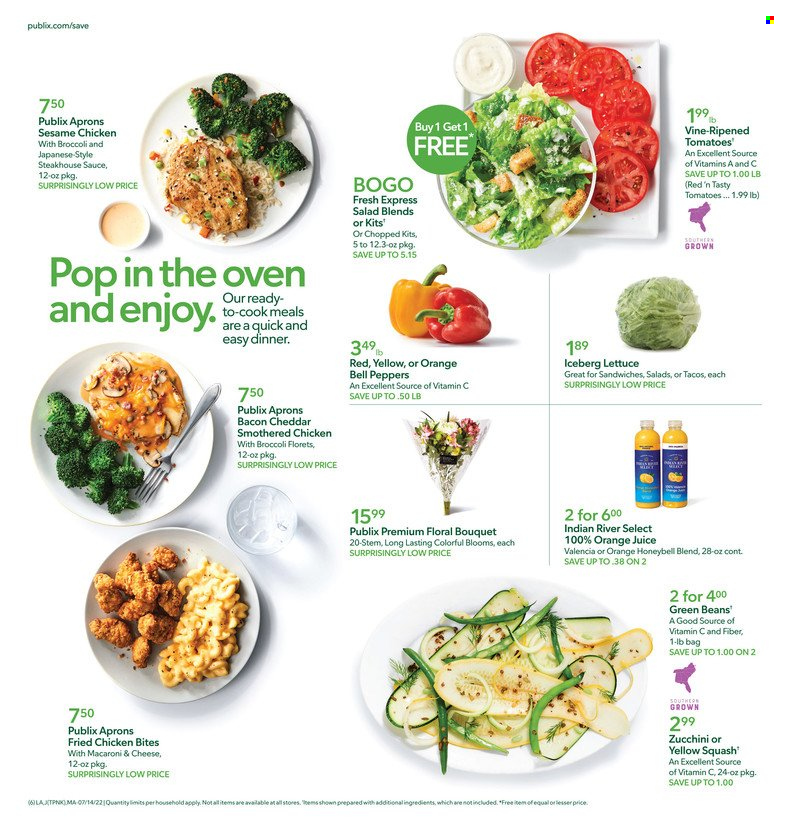 Publix ad - 07/14/2022 - 07/20/2022. Page 6