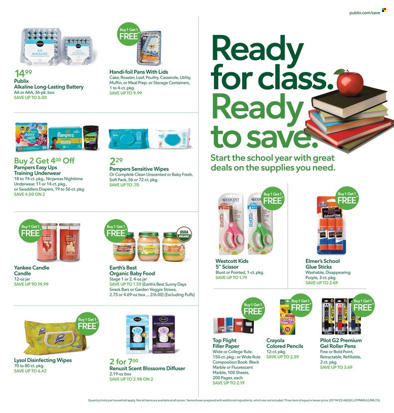 Publix ad - 07/14/2022 - 07/20/2022. Page 15