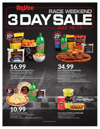 Hy-Vee Flyer - 07/15/2022 - 07/17/2022.